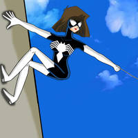 Tea Gardner as Spider-Woman .2