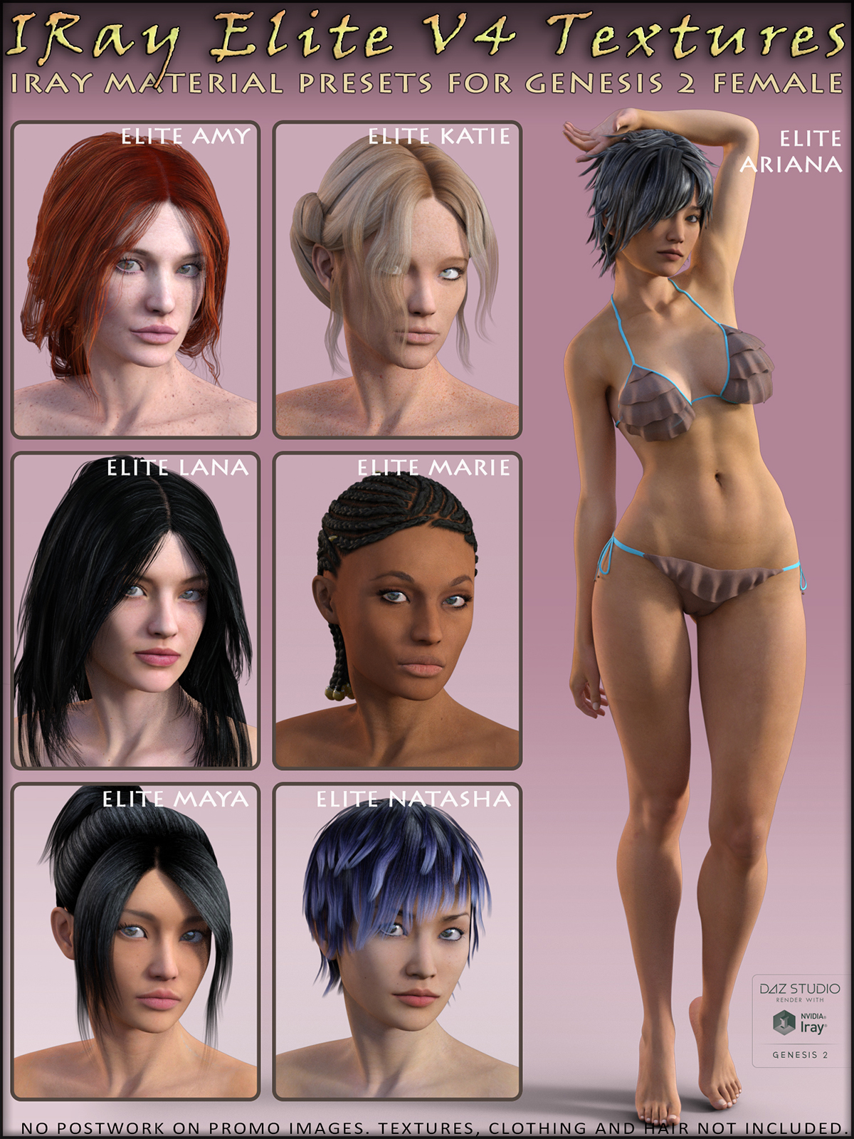 HFS Elite V4 Iray Presets for G2F