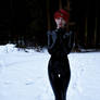 Latex_kittycat in the cold forest