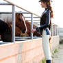 Riding stable, my boots are dirty!