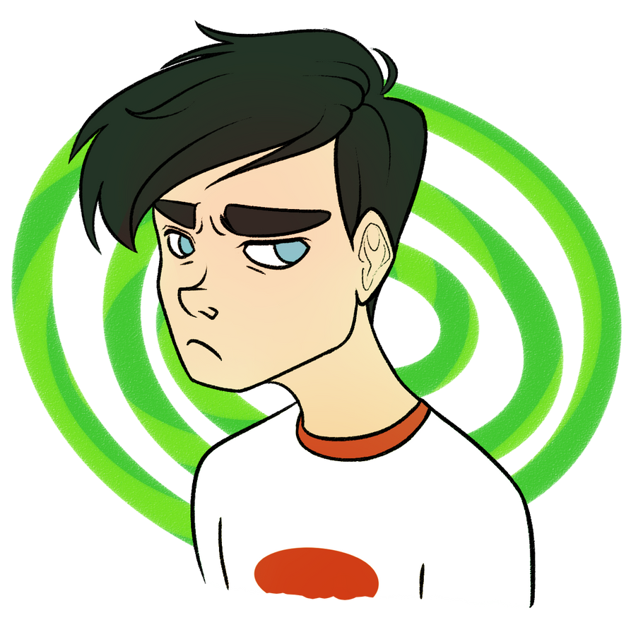 brooding teenager by Striddums on DeviantArt