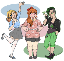 the PowerPuff Girls (SPEEDPAINT)