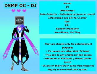 Dream SMP OC - DJ