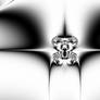 Black And White Fractal Wallpaper 4