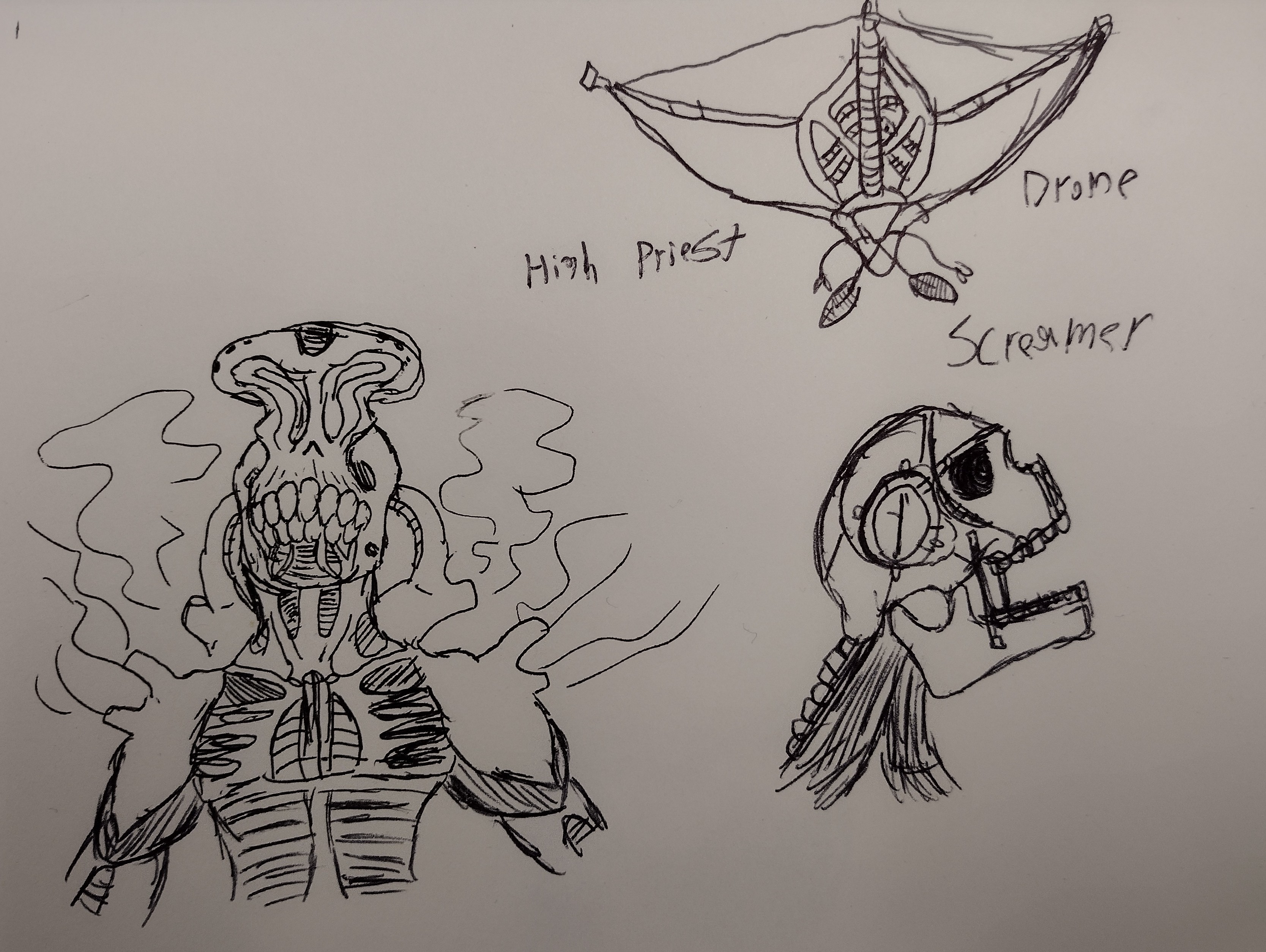 Biomechanic Monsters by WDK2 on DeviantArt