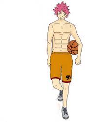 NATSU DRAGNEEL Summer basketball