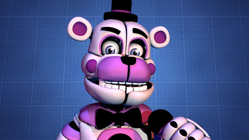 C4DFNAF: Funtime Freddy in FNAF AR by Slaughtrap on DeviantArt