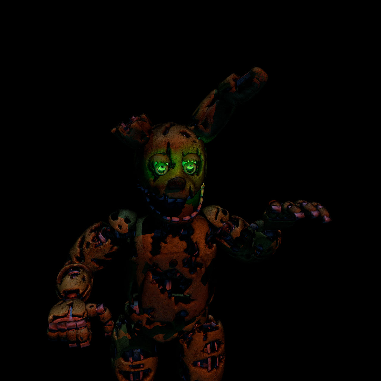 Springtrap - Render by PudimOficial on DeviantArt