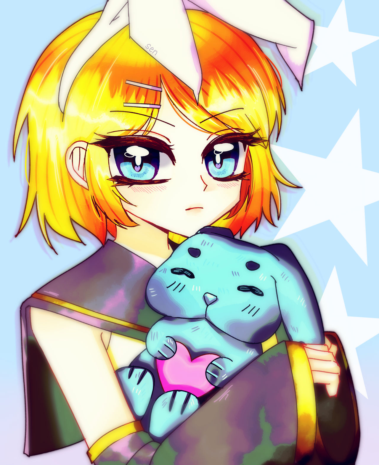 Kagamine Rin by shoujosen on DeviantArt