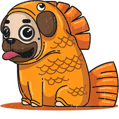 Goldfish dog best sale