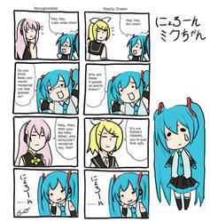 VOCALOID : Nyoron Miku-chan 1