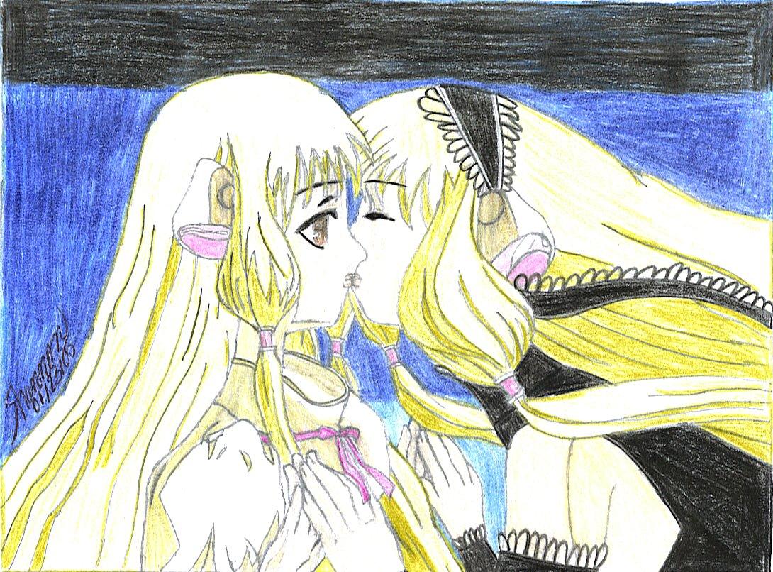 Chii and Dark Chii-Chobits