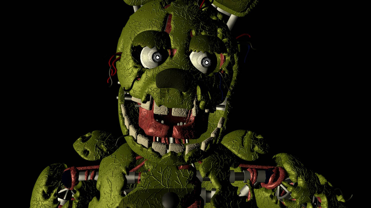 SpringTrap Death Screen 1 by SpringDashYT on DeviantArt