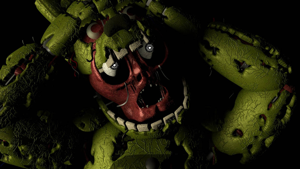 SpringTrap Death Screen 2 by SpringDashYT on DeviantArt