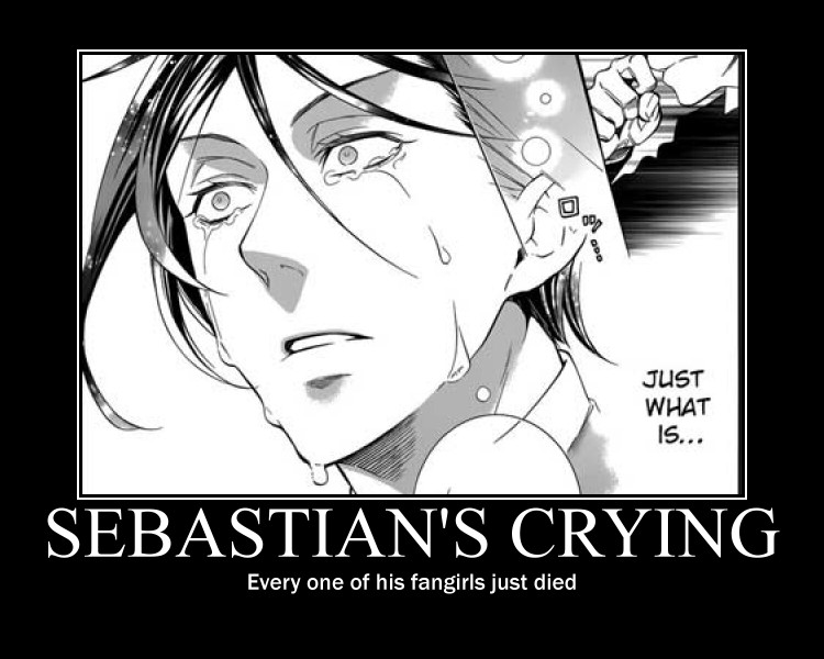 Sebastain's crying