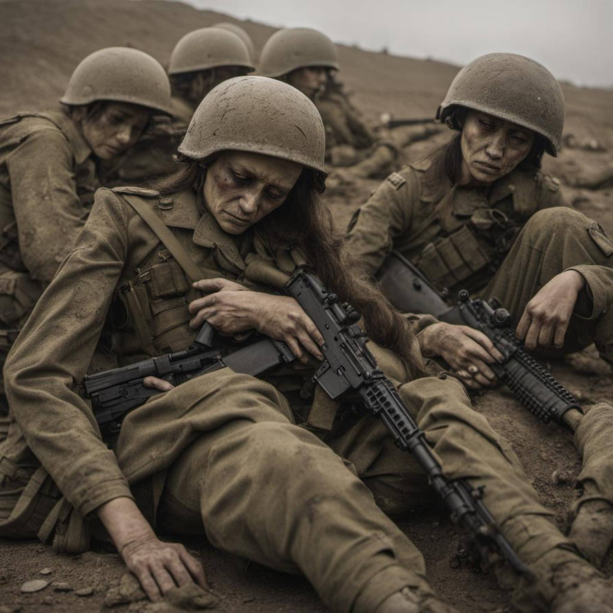 Dead female soldiers by Jablonski1027 on DeviantArt