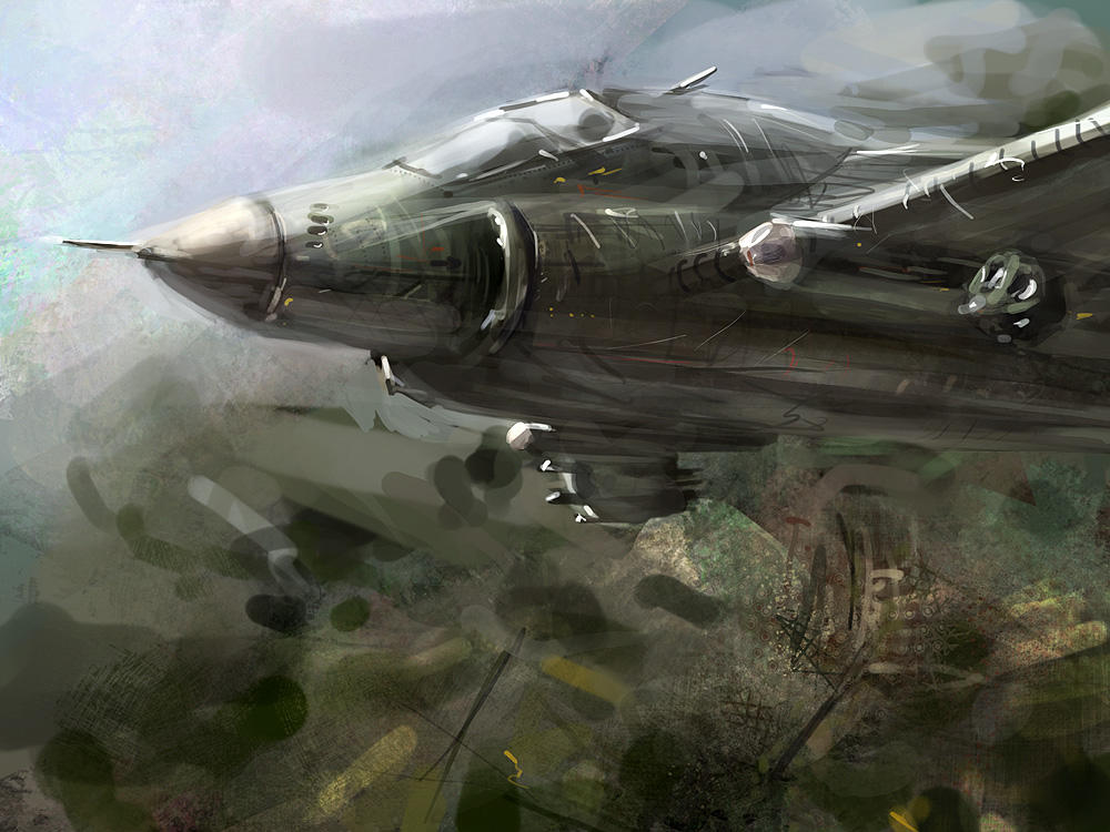 random plane by algenpfleger on DeviantArt