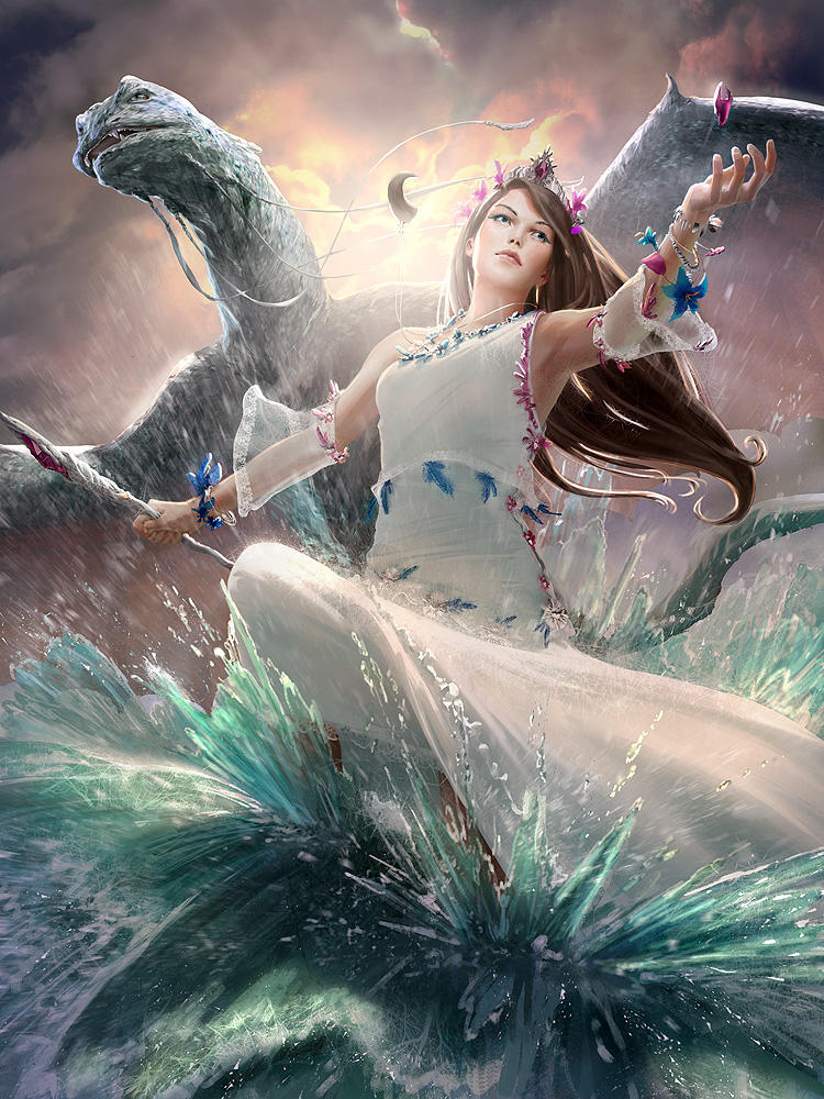Princess of Atlantis 2 by algenpfleger on DeviantArt