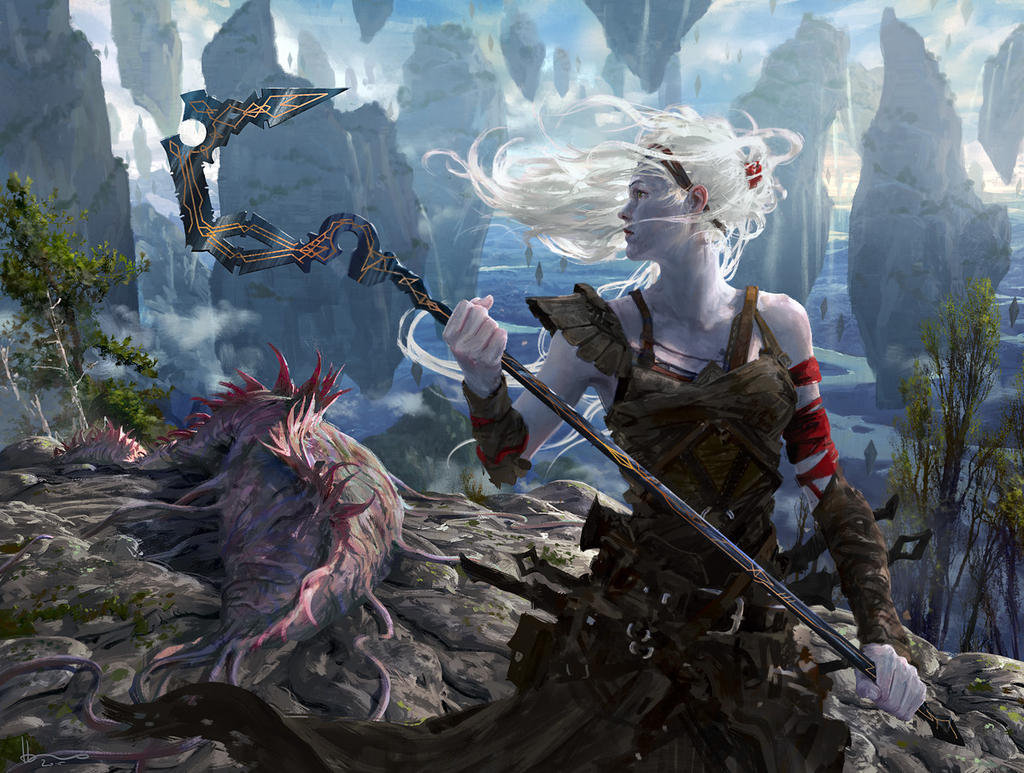 MtG: Stoneforge Mystic by algenpfleger on DeviantArt