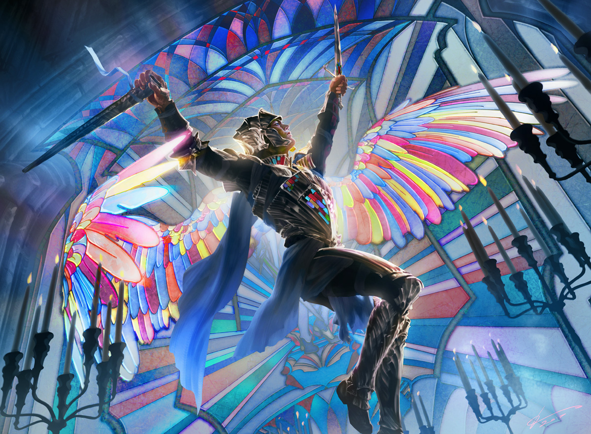 MtG: On Serra's Wings by algenpfleger