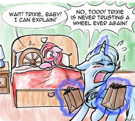 Trixie Doesn't Trust Wheels