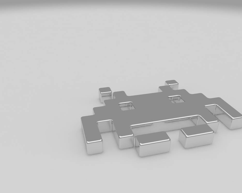 Space Invader number 3 by cubik-deviantart on DeviantArt