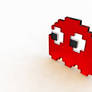 Pac Man Ghost - Red