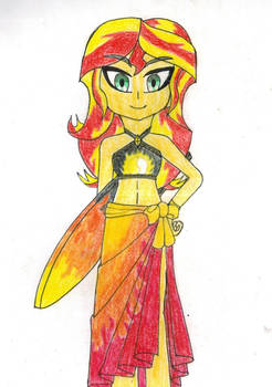 Sunset Shimmer at Summer