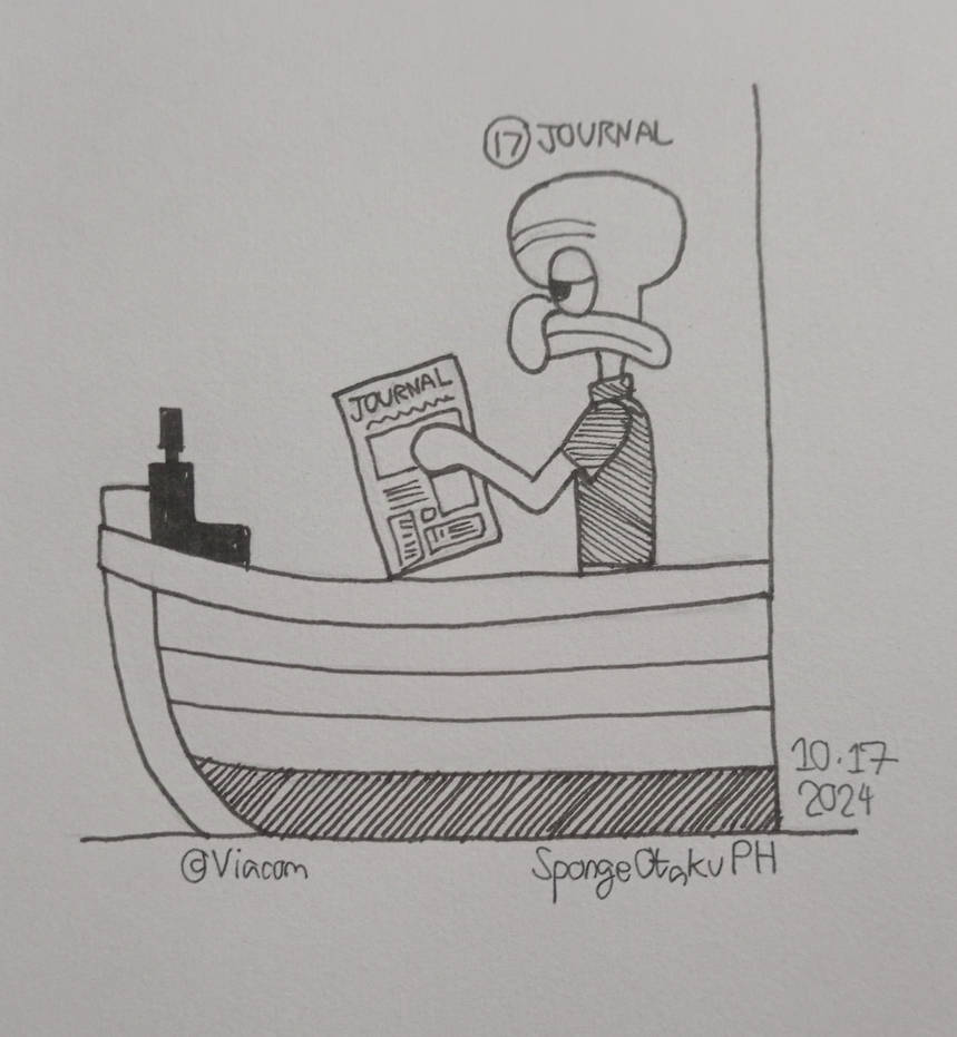 Inktober 2024 - 17 - Journal by SpongeOtakuPH on DeviantArt