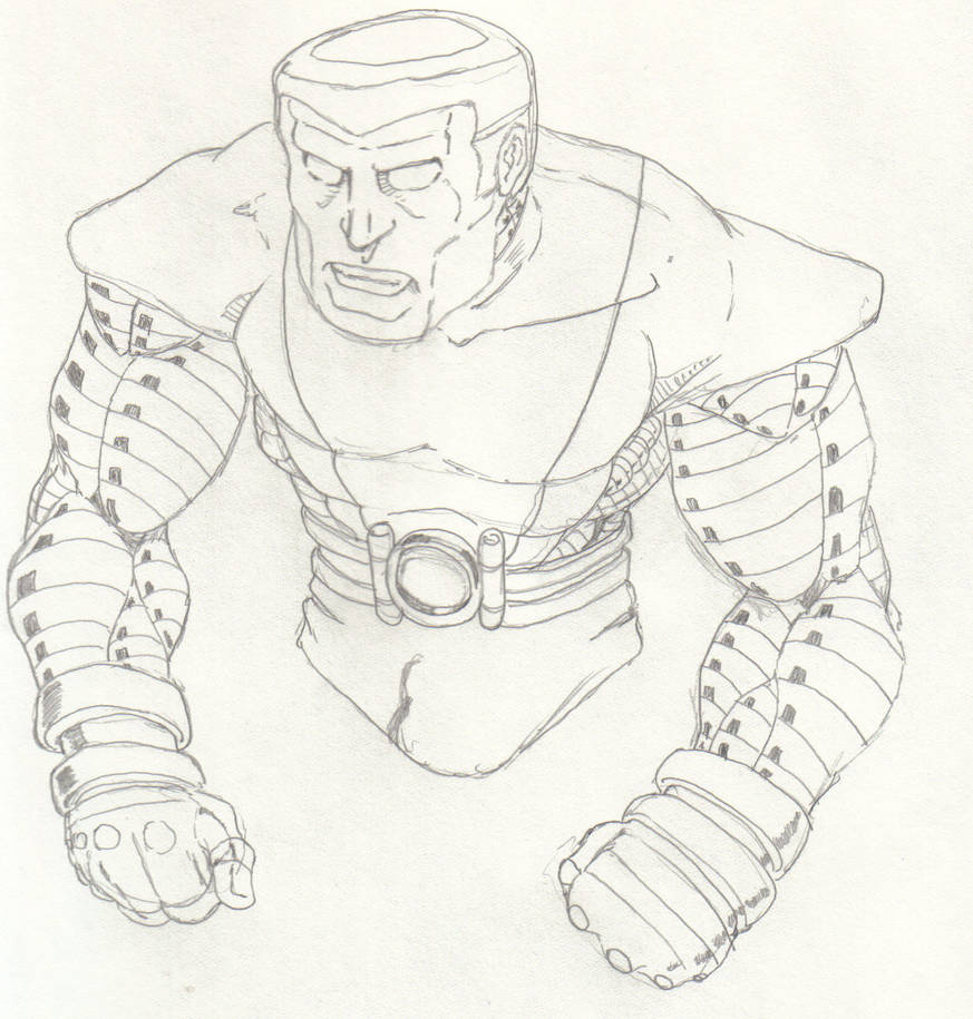 Lineart Colossus by TheMoore on DeviantArt