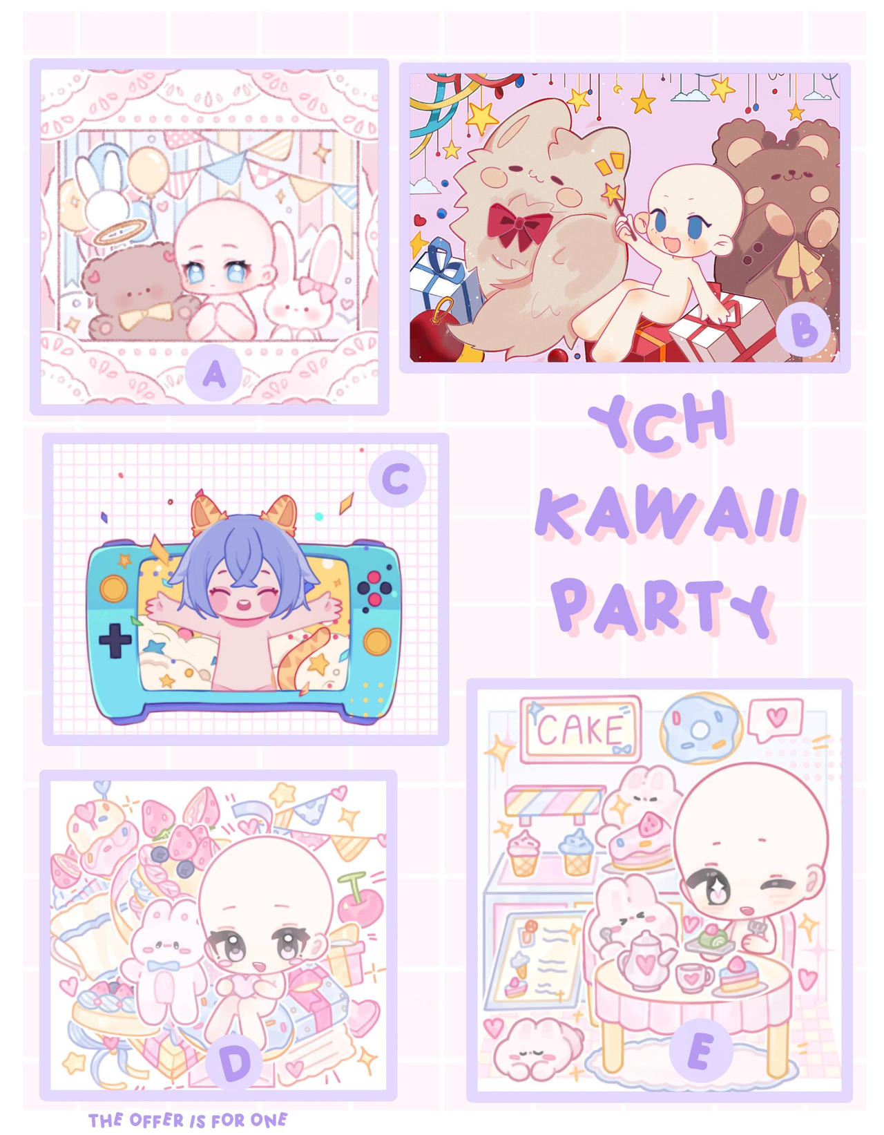 Party Ych ych kawaii party by amaki88 on DeviantArt