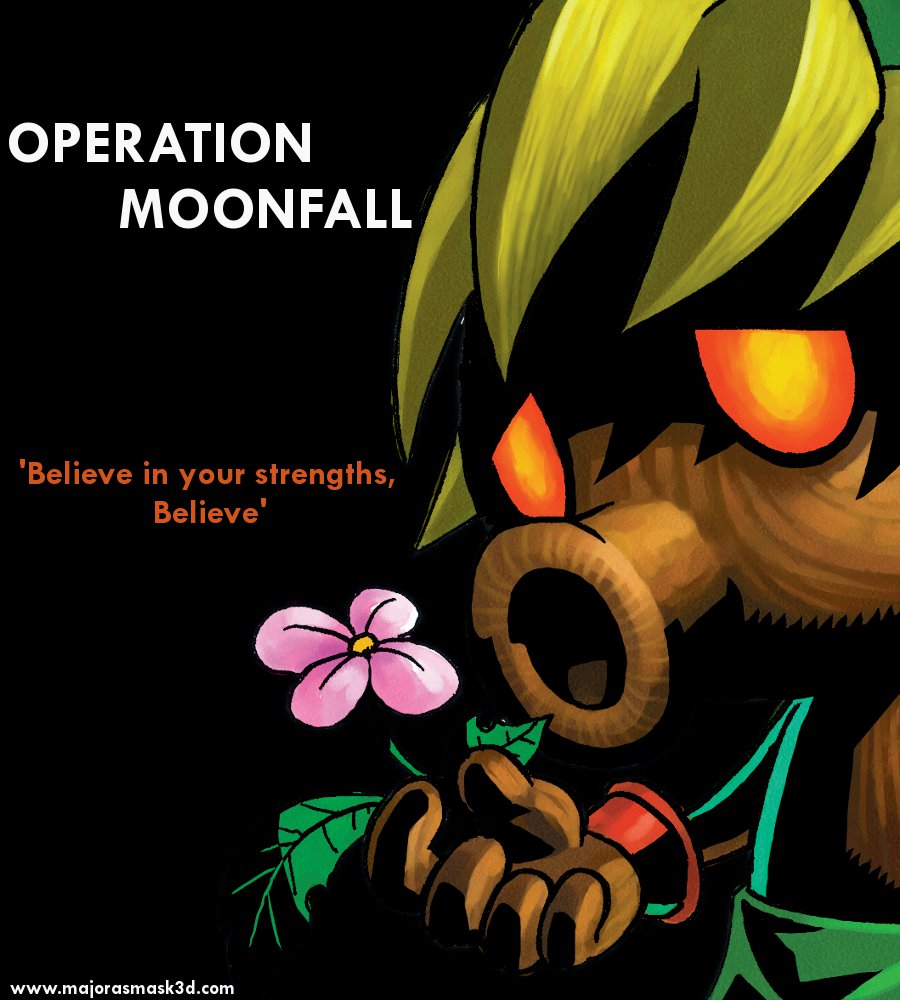 Majora'sMask 3D Poster (Operation Moonfall - Deku)