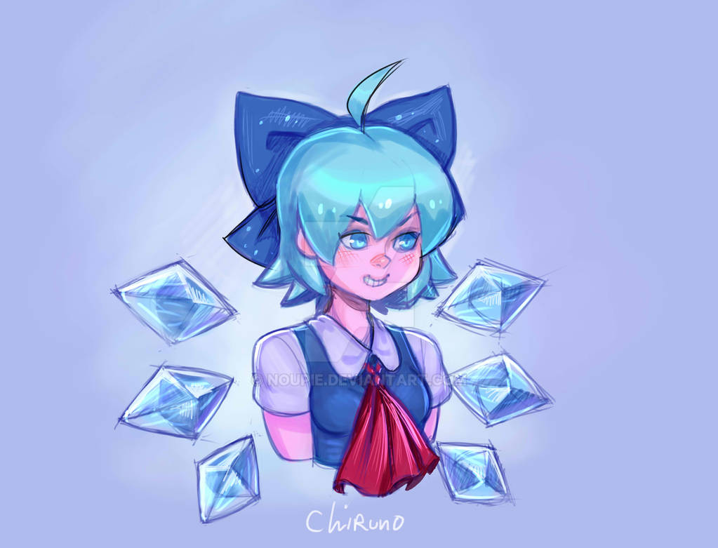 Chiruno by Noupie on DeviantArt