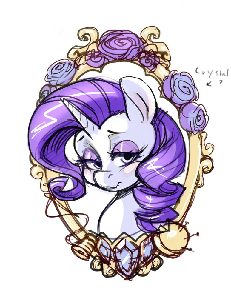 Rarity Gold by Noupie on DeviantArt