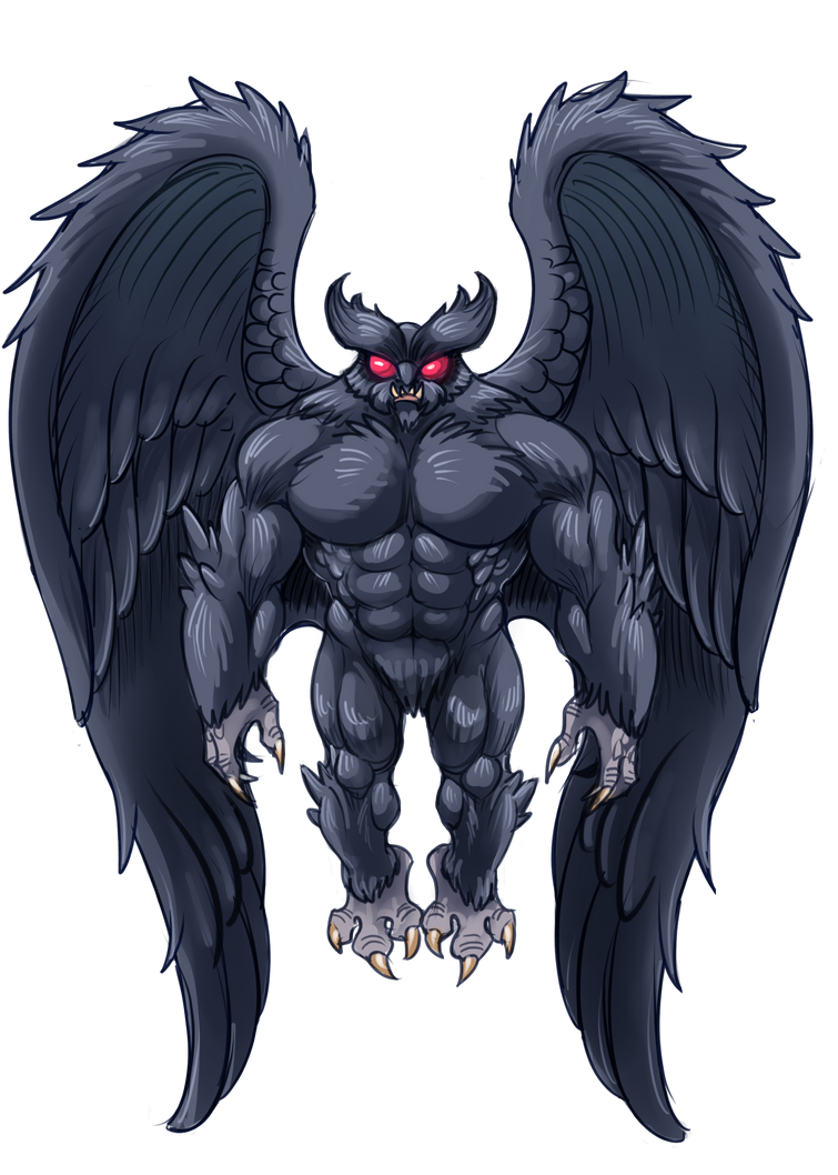 Mothman Cursor Mothman Full by Noupie on DeviantArt