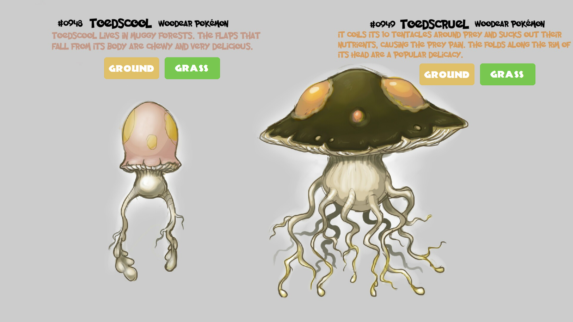 Toescool toedscool and toedscruel by Noupie on DeviantArt