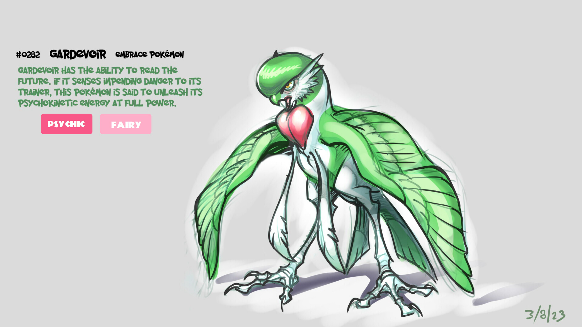 Gardevoir's Ultimate Evolution (Art by Caretaker-of-Myth) : r/pokemon