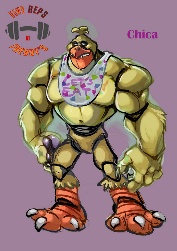 Buff Chica by Noupie on DeviantArt