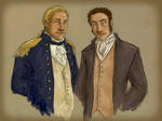 Aubrey and Maturin by katie8787