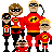 Pixeled Incredibles