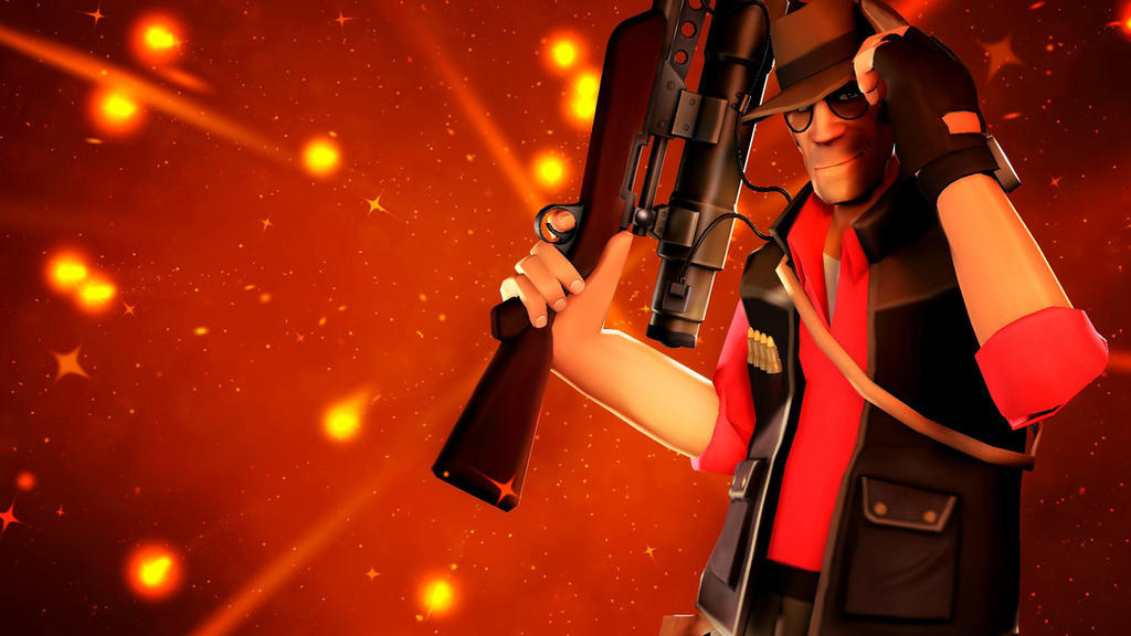 .: SFM :. RED Sniper by Twhyy on DeviantArt