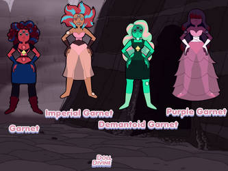 SU: Garnet Adoptables (OPEN AND FREE)