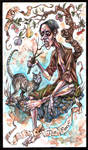 Tarot - 0 The fool by zsofiadome