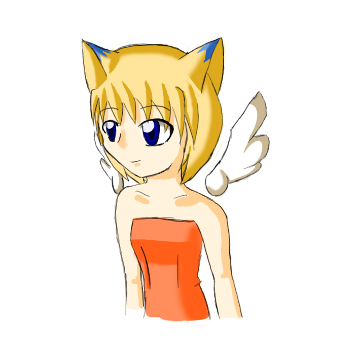Angel Fox Girl