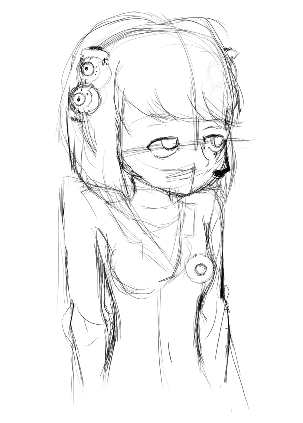 Sketch: Glados