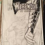 Werewolf By Night-Ink sketch 