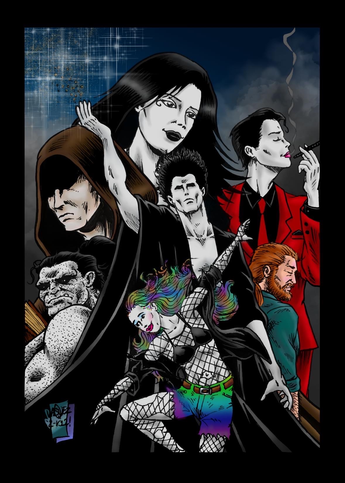 Endlessnostalgia Deviantart The Endless COLORED by StevJVaz72 on DeviantArt
