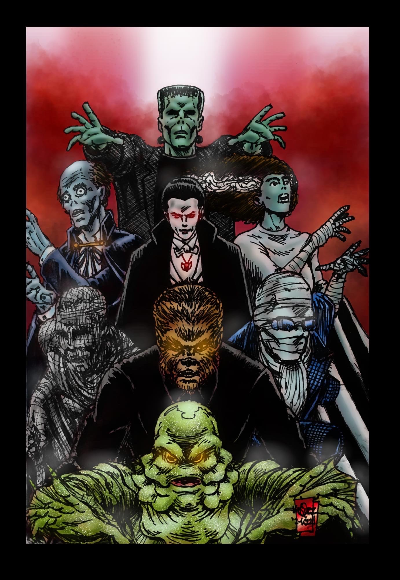 Universal Monsters by StevJVaz72 on DeviantArt