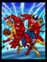 The Flash: Legacy colored 