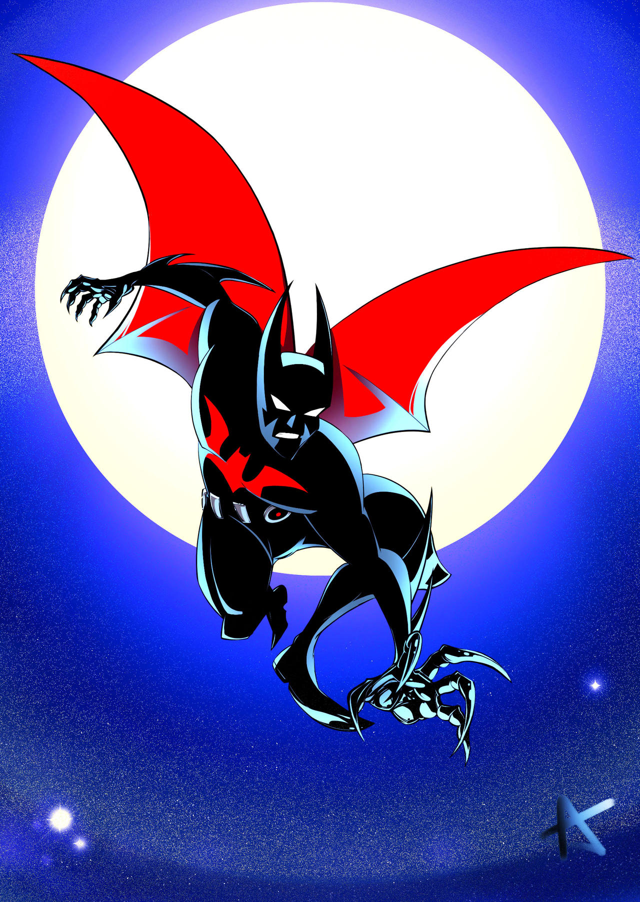 Batman Beyond drawing 2 by 7SilentStorm7 on DeviantArt